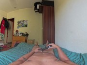 Slip in my skin and masturbate with me