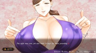 MILF Manami chokes on ntr game cum screams in hentai animation