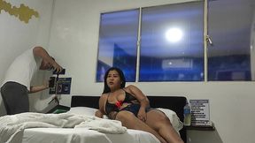 i love to fuck with my stepaunt when she is not with her husband she always gives me her big ass and she recorded it