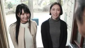 A beautiful Japanese girl with perfect big tits goes on a 2-night, 3-day