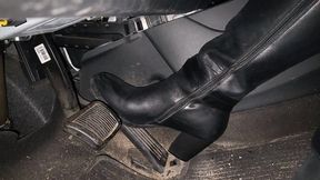 Driving to Work in Knee High Boots
