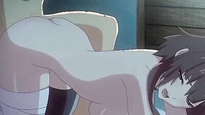 Rough animated sex with a mature cartoon babe and her big dicked lover