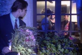 Amazingly hot retro blonde chick loves having classic group sex