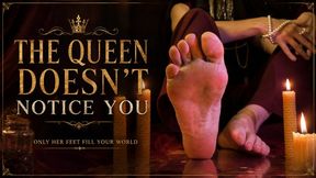 Ignored by the Queen: Candlelit Foot Worship