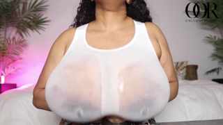 Sheer Sport Bra Tittyfucking - Huge boobs nerdy ebony