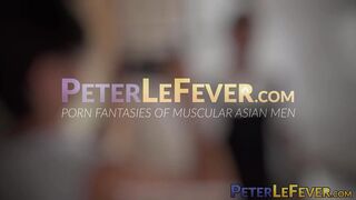 Zens hot creamy load gets eaten by his bottom Taki