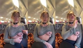 Nipple Klemmen machten meine Titten zuckersüß Abartige Zugwut im Zug