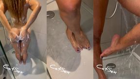 coucou toi ! j’ai fait une petite video sous la douche . regarde et fait toi ...