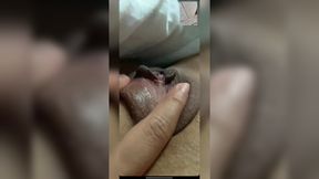 Video call sex on WhatsApp with hot Asian student