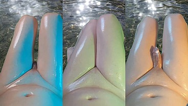 10 Water Cumshot Oiled Skin Big Hips Delicious Tasty Soft Pretty Cock