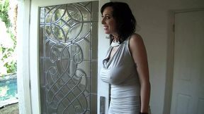 Brunette MILF loves rimming her guy