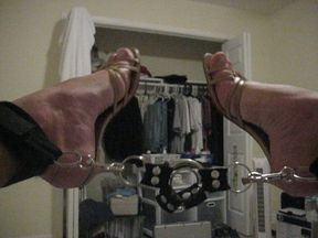 Cumming Hard in Heels with Changed Ankles