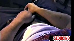 Vintage stud solo jerking off