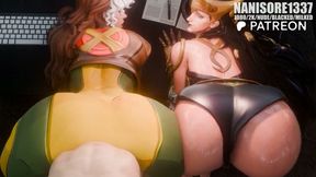 Marvel Rivals Rogue Backshots POV