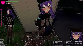 Forbidden Encounter in Guard Girls Park Sparks Steamy 3D Hentai Tryst - Ch. 1