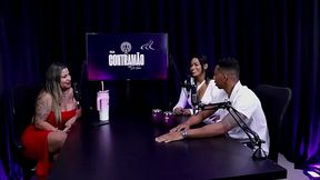 The son suffered bullying at school for having a large penis &mdash;  there is prejudice in the porn industry &mdash;  and he had anal sex with a penis the size of    - Vivy Marques & Jhony Bomba (WATCH ON: SHEER/RED)