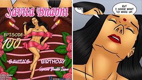 Savita Bhabhi Episode 100 - Savita&rsquo_s Birthday