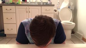 Bathroom Deepthroat Training (Old)