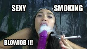 SMOKING BLOWJOB ON DILDO KSA15K SARAI HD MP4