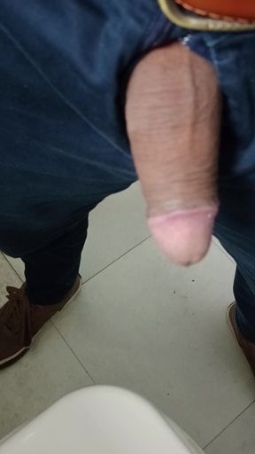 Piss in office toilet