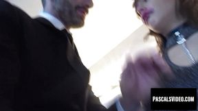 Dark-haired teen squirts all over a hard dick&#x1F346;