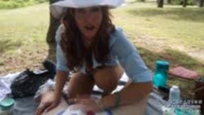 Governess spanks & diapers you for wetting your pants at the park - Potty at the Park (MP4)