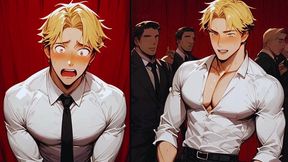 part-2. gay bar has live sex show with femboys and hot young men.