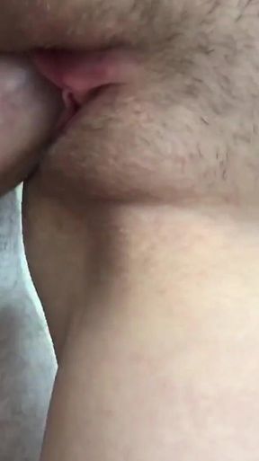 Please Piss on Me, Fuck and Cum in Pussy. Creampie. Close-up