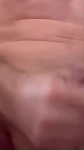 Closeup Cumshot as I Am Being Fucked by Prostate Massager