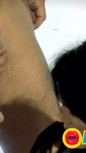 Anal threesome for two brunette sluts with big tits