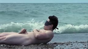 Spotted: the Ocean's Personal Hype Man. Waves Crashing, Muscles Glistening, and Absolutely Zero Chill.