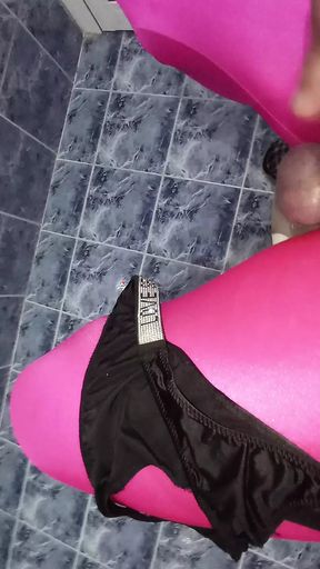 Step daughter panties cum