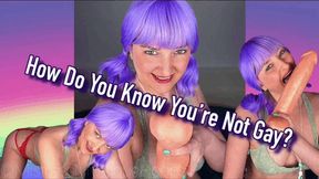 How Do You Know You’re Not Gay? - Determine your sexuality - Bisexual Encouragement Make Me Bi with Femdom Mistress Mystique - WMV