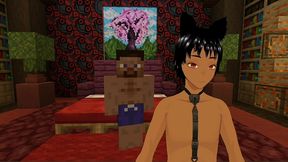 minecraft figura - trying out some new models like this sexy woman with bunny ears