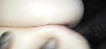 My wife fucked by black cock in front of me