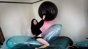 113 - Popping Big Balloons With Chopsticks