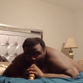 POV: Coast is Clear to Suck a Dildo