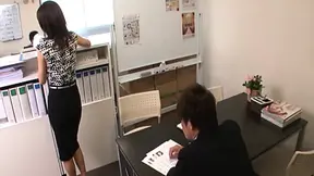 Hot Secretary Sluts Her Way Through Coworkers' Needs