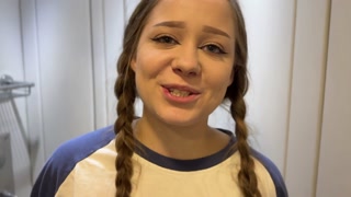 Helped Montanasvibe carry her things on the train, then fucked her in the toilet