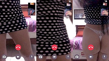 Videollamada 02 con crystal ama de casa culo y tetas