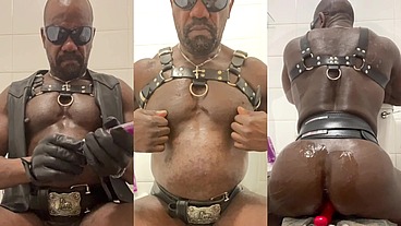 Muscle Nipple and Prostate Toy Play