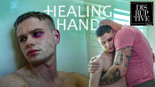 Unga Dylan Hayes och Michael Roman, stor dildo analt