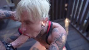 Two FTM wrestlers destroy each other’s tight holes raw