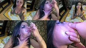 Pantyhose lover's struggle for control