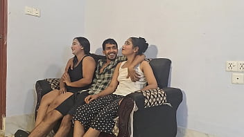 Desi sex Deepthroat and BBC porn for Bengali Cumsluts threesome A boys Two girls fuck