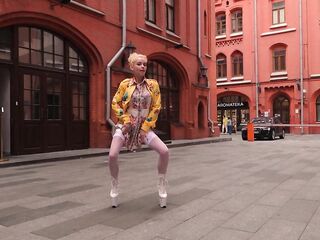 my walk around the town! - Lara Frost