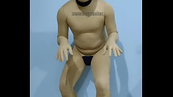 Zentai human animals monkey man