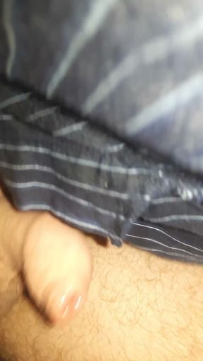 cock peeing inside my boxers   Clip 1