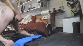 Rose Bud In Wild Anal Play And Self Piss Enema Makes Sexy Squirting And Jerking Off With Cumshot