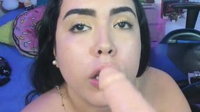 enjoy me i want  fuck me  HARD my pussy  With your buzz #sexynaked #oralshow #cum #squirt   and  turn me on for  fuck me ass👈😈🍆💦😋